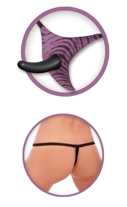 Fetish Fantasy Series - Wibrujący Zestaw Strap-On Dildo 13 cm Czarne Fetish Fantasy Series - Wibrujący Zestaw Strap-On Dildo 13 cm Czarne
