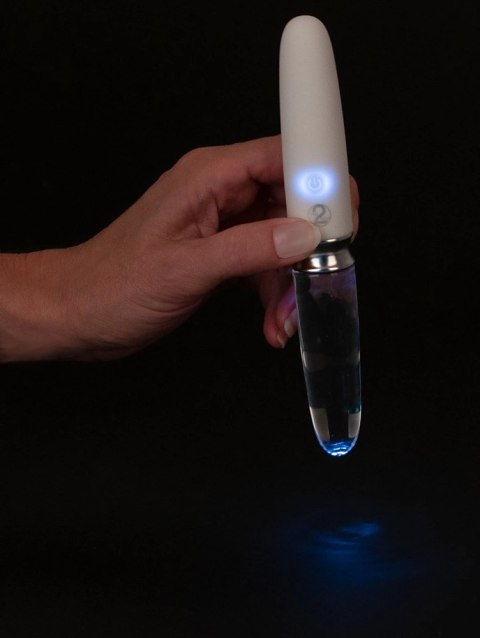 Liaison - Wibrator Podwójny Masażer Szklany Glass Vibrator 3 Liaison - Wibrator Podwójny Masażer Szklany Glass Vibrator 3