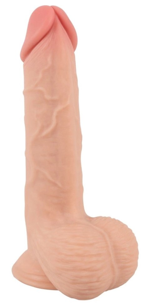 Nature Skin - Elastyczne Naturalne Dildo Z Ruchomą Skórą 18,7 cm Nature Skin - Elastyczne Naturalne Dildo Z Ruchomą Skórą 18,7 cm