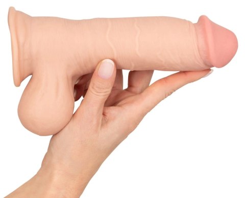Nature Skin - Elastyczne Naturalne Dildo Z Ruchomą Skórą 19,9 cm Nature Skin - Elastyczne Naturalne Dildo Z Ruchomą Skórą 19,9 cm