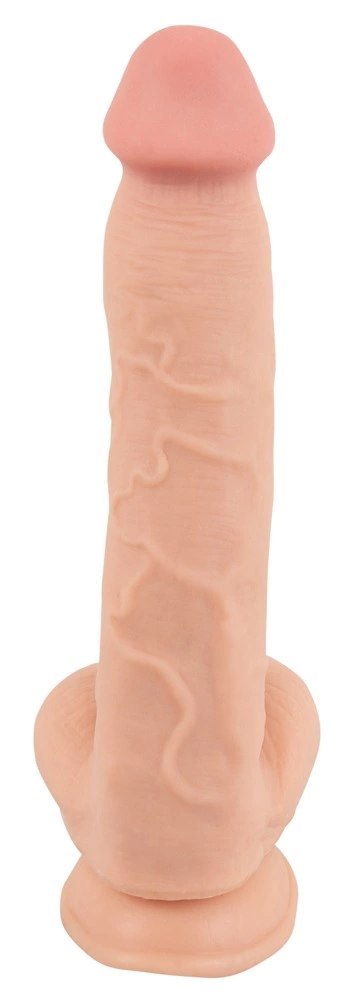 Nature Skin - Elastyczne Naturalne Dildo Z Ruchomą Skórą 24,7 cm Nature Skin - Elastyczne Naturalne Dildo Z Ruchomą Skórą 24,7 cm