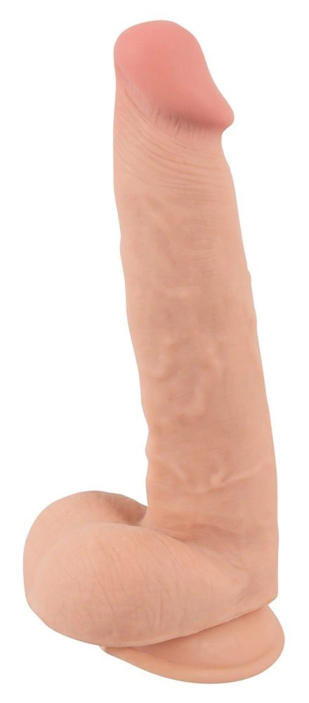 Nature Skin - Elastyczne Naturalne Dildo Z Ruchomą Skórą 24,7 cm Nature Skin - Elastyczne Naturalne Dildo Z Ruchomą Skórą 24,7 cm