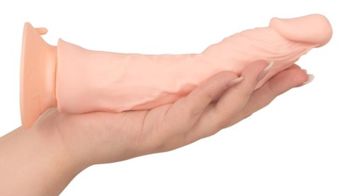 Nature Skin - Realistyczny Wibrator Z Żyłami I Żołędziem 21,5 cm + Pilot Nature Skin - Realistyczny Wibrator Z Żyłami I Żołędziem 21,5 cm + Pilot