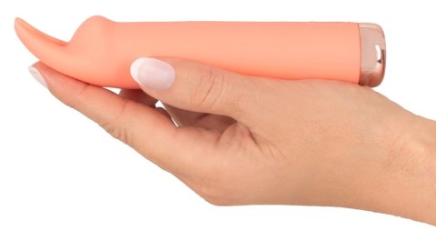 Peachy - Mini Wibrator Z Vibro-Uszami Pomarańczowy Peachy - Mini Wibrator Z Vibro-Uszami Pomarańczowy