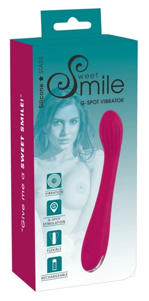Sweet Smile - Wibrator Do Stymulacji Punktu-G Fioletowy Sweet Smile - Wibrator Do Stymulacji Punktu-G Fioletowy