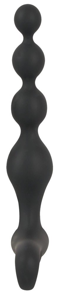 Black Velvets - Silikonowe Koraliki Analne Z 10 Trybami Wibracji Czarne Black Velvets - Silikonowe Koraliki Analne Z 10 Trybami Wibracji Czarne