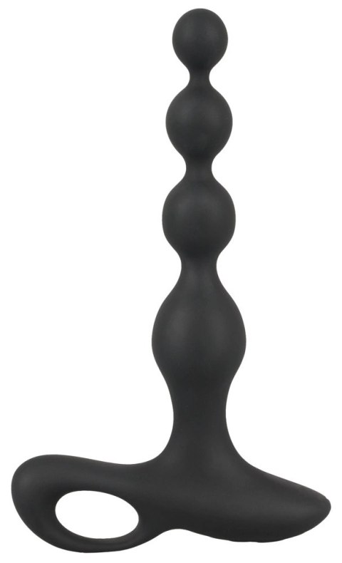 Black Velvets - Silikonowe Koraliki Analne Z 10 Trybami Wibracji Czarne Black Velvets - Silikonowe Koraliki Analne Z 10 Trybami Wibracji Czarne