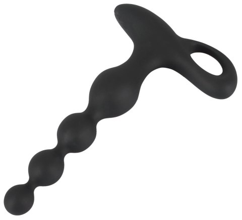 Black Velvets - Silikonowe Koraliki Analne Z 10 Trybami Wibracji Czarne Black Velvets - Silikonowe Koraliki Analne Z 10 Trybami Wibracji Czarne