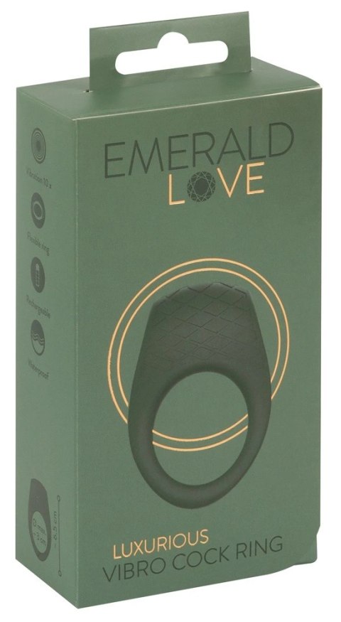 Emerald Love - Luksusowy Pierścień Na Penisa Emerald Love - Luksusowy Pierścień Na Penisa
