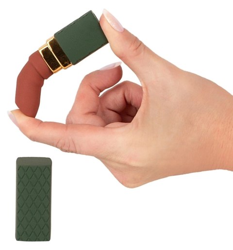 Emerald Love - Mini Wibrator Szminka Ze Stymulacją Emerald Love - Mini Wibrator Szminka Ze Stymulacją