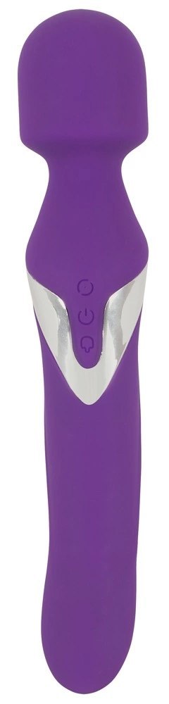 Javida - Masażer I Perłowy Wibrator W Jednym Fioletowy 24 Cm Javida - Masażer I Perłowy Wibrator W Jednym Fioletowy 24 Cm