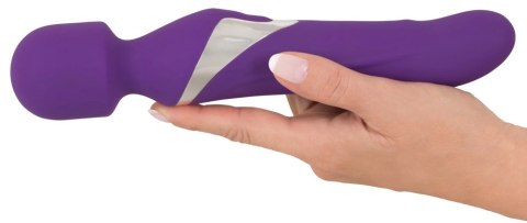 Javida - Masażer I Perłowy Wibrator W Jednym Fioletowy 24 Cm Javida - Masażer I Perłowy Wibrator W Jednym Fioletowy 24 Cm
