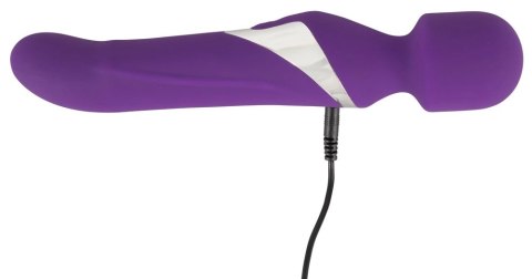 Javida - Masażer I Perłowy Wibrator W Jednym Fioletowy 24 Cm Javida - Masażer I Perłowy Wibrator W Jednym Fioletowy 24 Cm