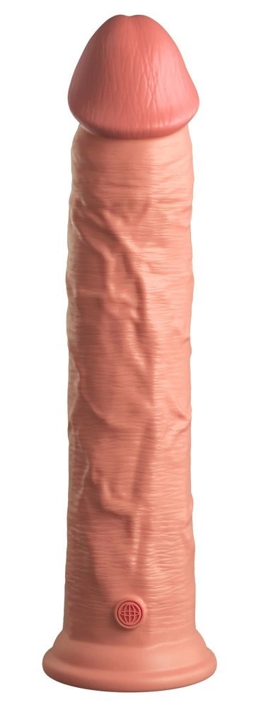 King Cock Elite - Realistyczne Silikonowe Dildo Z Przyssawką 28 CM Jasny Kolor Skóry King Cock Elite - Realistyczne Silikonowe Dildo Z Przyssawką 28 CM Jasny Kolor Skóry