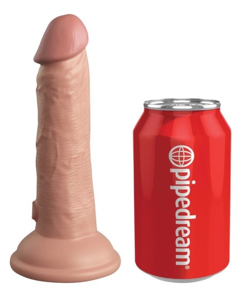 King Cock Elite - Uprząż Strap-On Z Realistycznym Dildo 15 CM Jasny Kolor Skóry King Cock Elite - Uprząż Strap-On Z Realistycznym Dildo 15 CM Jasny Kolor Skóry