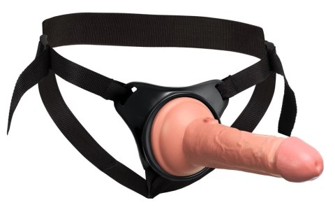 King Cock Elite - Uprząż Strap-On Z Realistycznym Dildo 15 CM Jasny Kolor Skóry King Cock Elite - Uprząż Strap-On Z Realistycznym Dildo 15 CM Jasny Kolor Skóry