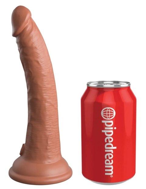 King Cock Elite - Uprząż Strap-On Z Realistycznym Dildo 18 CM Ciemny Kolor Skóry King Cock Elite - Uprząż Strap-On Z Realistycznym Dildo 18 CM Ciemny Kolor Skóry