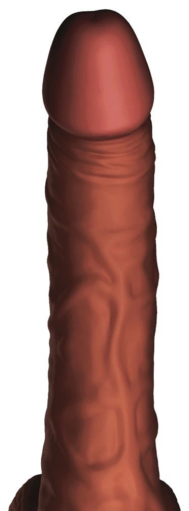 King Cock Plus - Realistyczny Wibrator Z Funkcją Ciepła I Wstrząsów 19 CM Ciemny Kolor Skóry King Cock Plus - Realistyczny Wibrator Z Funkcją Ciepła I Wstrząsów 19 CM Ciemny Kolor Skóry