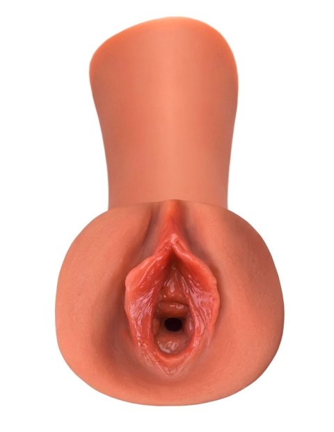 PET - Realistyczny Masturbator Pochwa Do Ręcznej Zabawy Ciemna Skóra PET - Realistyczny Masturbator Pochwa Do Ręcznej Zabawy Ciemna Skóra