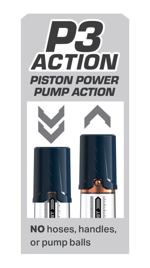 Pump Worx - Przezroczysta Pompka Do Penisa Z Potężnym Ssaniem Max Boost Blue Pump Worx - Przezroczysta Pompka Do Penisa Z Potężnym Ssaniem Max Boost Blue