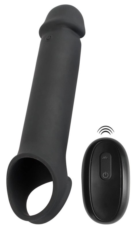 Rebel - Przedłużka Na Penisa Czarna +8 cm RC Penis Extension Rebel - Przedłużka Na Penisa Czarna +8 cm RC Penis Extension