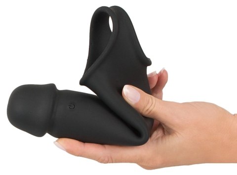 Rebel - Przedłużka Na Penisa Czarna +8 cm RC Penis Extension Rebel - Przedłużka Na Penisa Czarna +8 cm RC Penis Extension