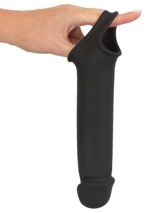 Rebel - Przedłużka Na Penisa Czarna +8 cm RC Penis Extension Rebel - Przedłużka Na Penisa Czarna +8 cm RC Penis Extension