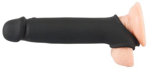 Rebel - Przedłużka Na Penisa Czarna +8 cm RC Penis Extension Rebel - Przedłużka Na Penisa Czarna +8 cm RC Penis Extension