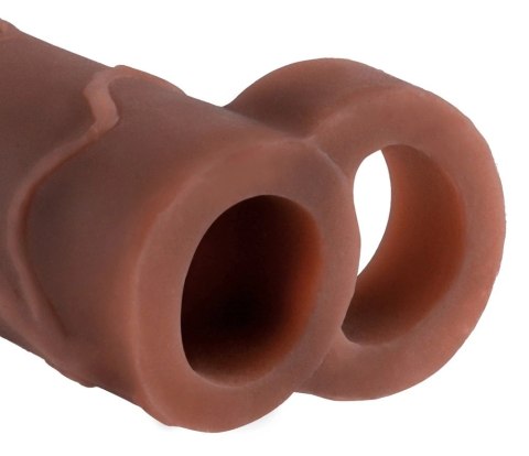 Fantasy X-Tensions - Nakładka Na Penisa 33% Większy Penis +5.1cm Brąz 19cm Fantasy X-Tensions - Nakładka Na Penisa 33% Większy Penis +5.1cm Brąz 19cm