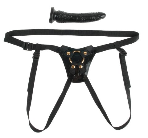 Fetish Fantasy Gold - Regulowane Strap-On Z Wyjmowanym Dildo Złoty Pierścień Fetish Fantasy Gold - Regulowane Strap-On Z Wyjmowanym Dildo Złoty Pierścień