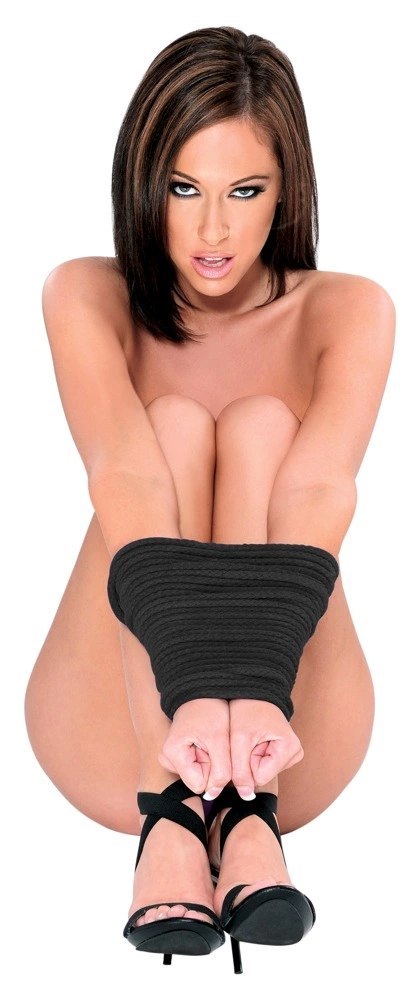 Fetish Fantasy Series - Japońska Jedwabista Lina Do Wiązania 10,5 m Czarna Fetish Fantasy Series - Japońska Jedwabista Lina Do Wiązania 10,5 m Czarna