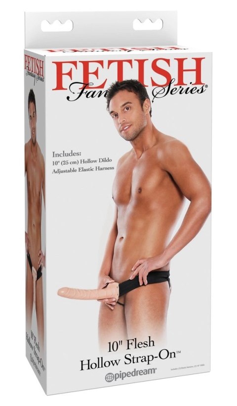 Fetish Fantasy Series - Puste Naturalne Dildo Z Elastycznym Paskiem Fetish Fantasy Series - Puste Naturalne Dildo Z Elastycznym Paskiem