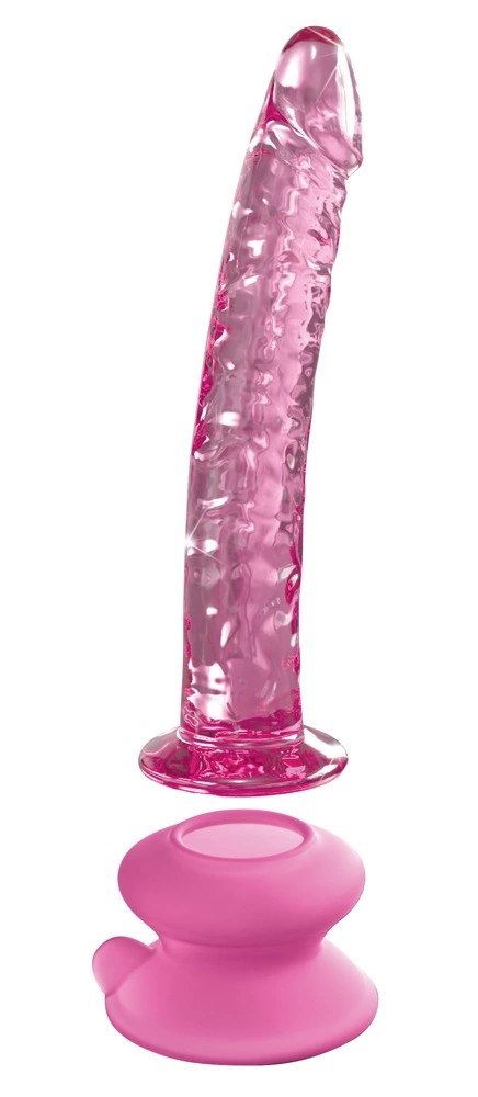 Icicles - Realistyczne Szklane Dildo Z Podstawką Icicles - Realistyczne Szklane Dildo Z Podstawką