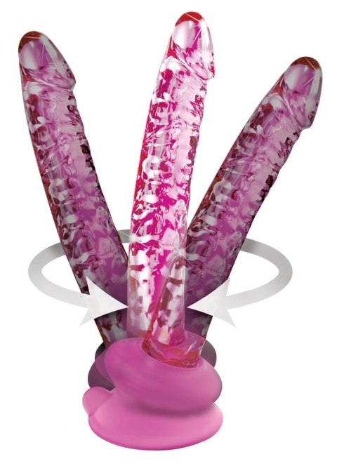 Icicles - Realistyczne Szklane Dildo Z Podstawką Icicles - Realistyczne Szklane Dildo Z Podstawką
