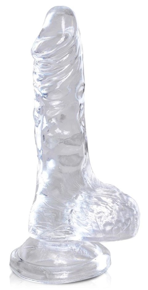 King Cock Clear - Dildo z jądrami King Cock Clear - Dildo z jądrami