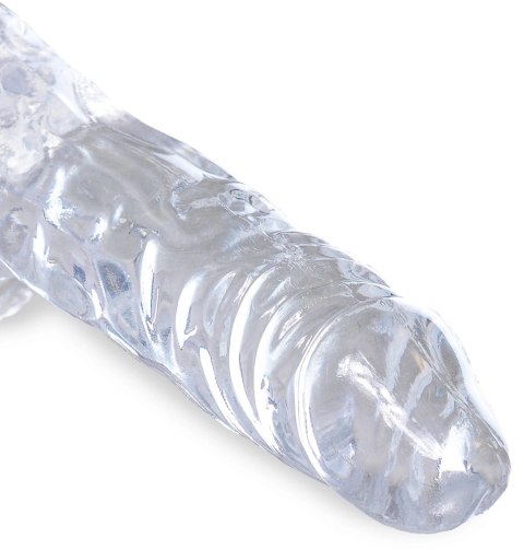 King Cock Clear - Dildo z jądrami King Cock Clear - Dildo z jądrami