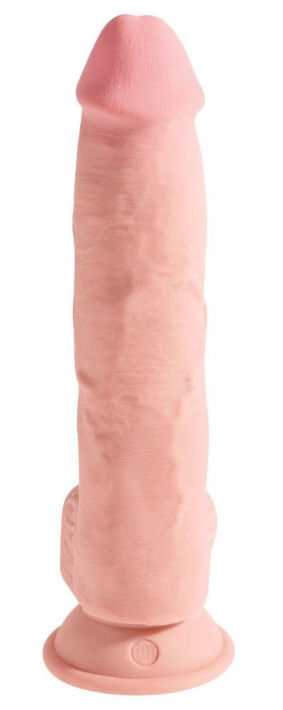 King Cock Plus - Realistyczne Dildo Z Jądrami I Przyssawką 25 CM Jasny Kolor Skóry King Cock Plus - Realistyczne Dildo Z Jądrami I Przyssawką 25 CM Jasny Kolor Skóry