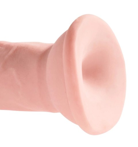 King Cock Plus - Realistyczne Naturalne Dildo Z Przyssawką 15 CM Jasny Kolor Skóry King Cock Plus - Realistyczne Naturalne Dildo Z Przyssawką 15 CM Jasny Kolor Skóry