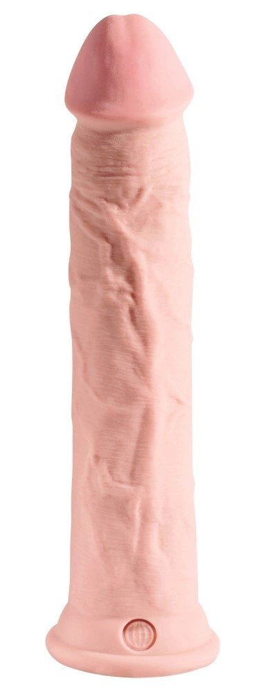 King Cock Plus - Realistyczne Naturalne Dildo Z Przyssawką 28 CM Jasny Kolor Skóry King Cock Plus - Realistyczne Naturalne Dildo Z Przyssawką 28 CM Jasny Kolor Skóry