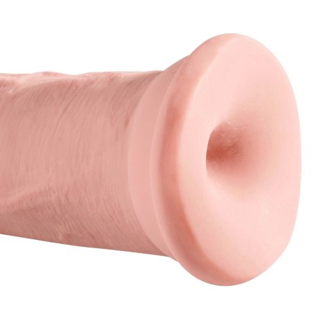 King Cock Plus - Realistyczne Naturalne Dildo Z Przyssawką 28 CM Jasny Kolor Skóry King Cock Plus - Realistyczne Naturalne Dildo Z Przyssawką 28 CM Jasny Kolor Skóry