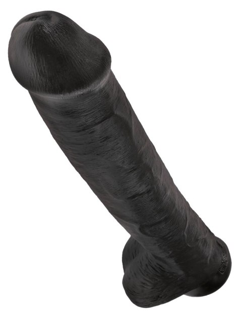 King Cock - Realistyczne Duże Dildo Z Przyssawką 38 CM Czarny King Cock - Realistyczne Duże Dildo Z Przyssawką 38 CM Czarny