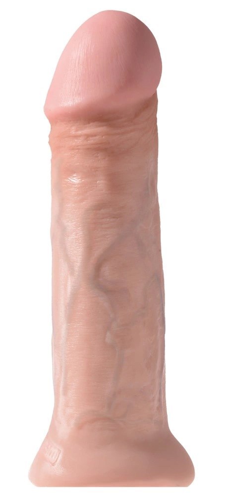 King Cock - Realistyczne Naturalne Dildo Z Żyłkami I Żołędziem 28 CM Jasny Kolor Skóry King Cock - Realistyczne Naturalne Dildo Z Żyłkami I Żołędziem 28 CM Jasny Kolor Skóry