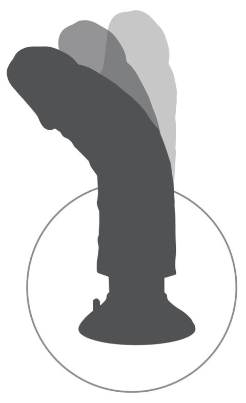 King Cock - Realistyczny Wibrator Jak Naturalny Penis Z Przyssawką 20 CM Jasny Kolor Skóry King Cock - Realistyczny Wibrator Jak Naturalny Penis Z Przyssawką 20 CM Jasny Kolor Skóry