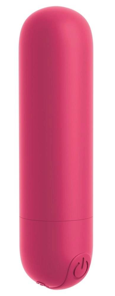 OMG! - Mini Wibrator Wibrobullet 10 Trybów Wibracji 7,6cm Czerwony OMG! - Mini Wibrator Wibrobullet 10 Trybów Wibracji 7,6cm Czerwony