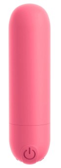 OMG! - Mini Wibrator Wibrobullet 10 Trybów Wibracji 7,6cm Różowy