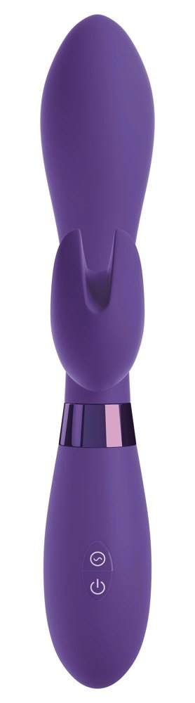 OMG! - Wibrator Króliczek Z 10 Trybami Wibracji Fioletowy 21cm OMG! - Wibrator Króliczek Z 10 Trybami Wibracji Fioletowy 21cm