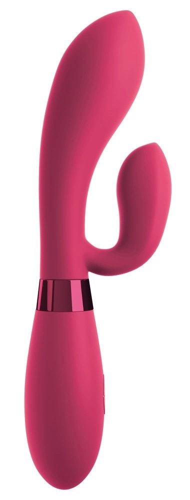 OMG! - Wibrator Króliczek Z 10 Trybami Wibracji Różowy 21cm OMG! - Wibrator Króliczek Z 10 Trybami Wibracji Różowy 21cm