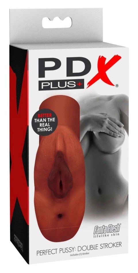 PDX Plus - Masturbator Idealna Cipka 2 Otwory Ciemny Brąz PDX Plus - Masturbator Idealna Cipka 2 Otwory Ciemny Brąz