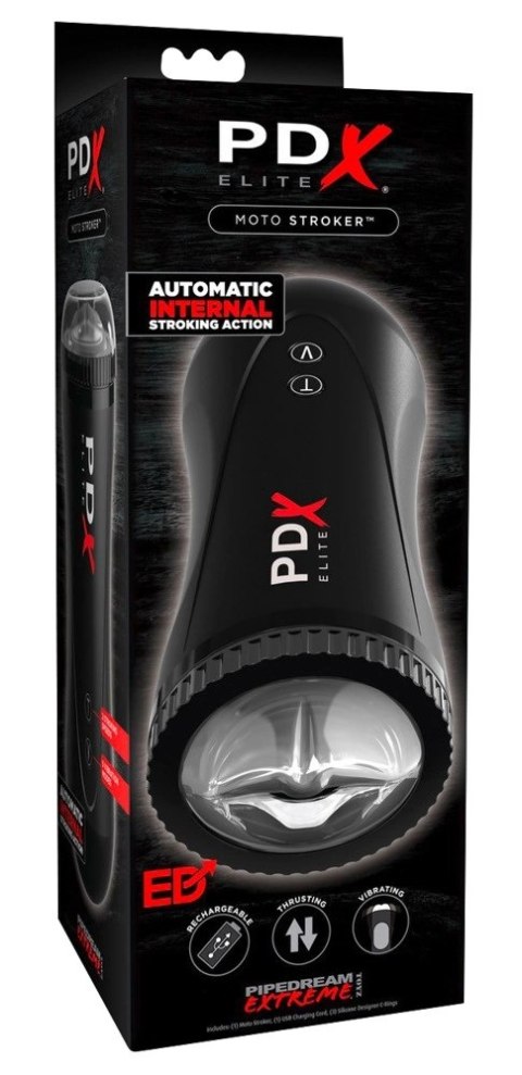 Pdx Elite - Masturbator Z Funkcją Pchania W Kształcie Ust Pdx Elite - Masturbator Z Funkcją Pchania W Kształcie Ust