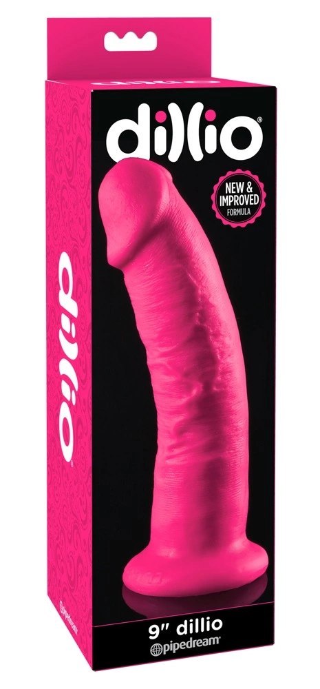 Dillio - Realistyczne Naturalne Dildo Różowe 23cm Dillio - Realistyczne Naturalne Dildo Różowe 23cm